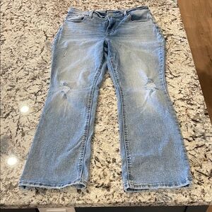 Edgely by Maurice’s women’s size 12 short Classic Blue Jeans.